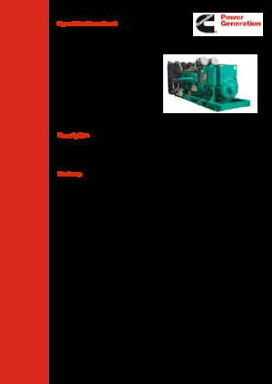 Naftové elektrocentrály Cummins C2000D5EB