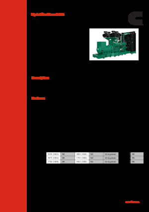 Naftové elektrocentrály Cummins C2000D5B