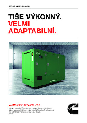 Naftové elektrocentrály Cummins C66D5EQ