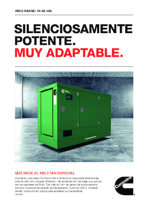 Naftové elektrocentrály Cummins C55D5EQ