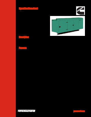 Naftové elektrocentrály Cummins C60N6