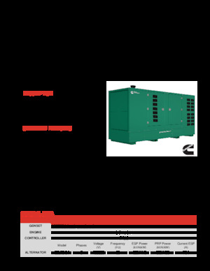 Naftové elektrocentrály Cummins C550D5Q