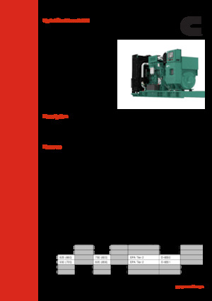 Naftové elektrocentrály Cummins C800 D6