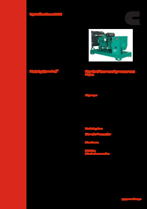 Naftové elektrocentrály Cummins C90 D5