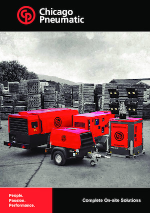 Naftové elektrocentrály Chicago Pneumatic CPPG 4.5P 