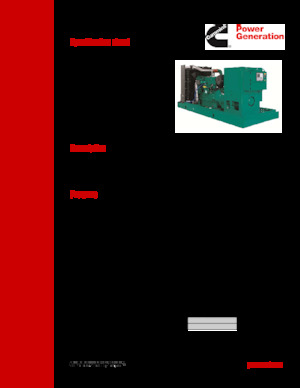 Naftové elektrocentrály Cummins DFEK