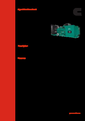 Naftové elektrocentrály Cummins DQGAG