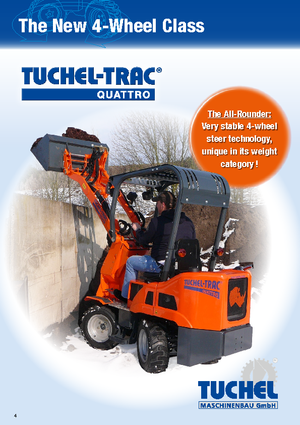 Komunální multifunkční naftová vozidla Tuchel Quattro