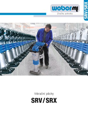 Vibrační pěchy naftové a benzínové weber mt SRX 75 DH