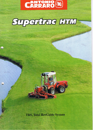 Komunální multifunkční naftová vozidla Carraro Supertrac 5400 HTM