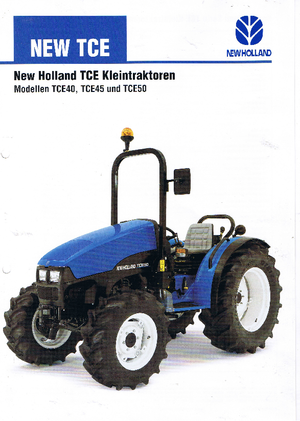 Komunální multifunkční naftová vozidla New Holland TCE 50