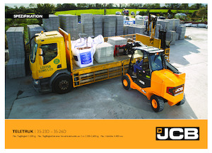 Teleskopické manipulátory JCB TLT35-23D 