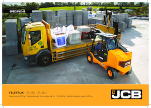Teleskopické manipulátory JCB TLT35-26D 
