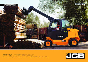 Teleskopické manipulátory JCB TLT35-23D 