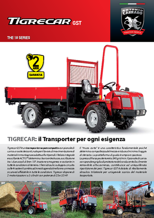 Komunální traktory Carraro Tigrecar 3200 GST