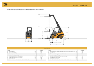 Teleskopické manipulátory JCB TLT30D 