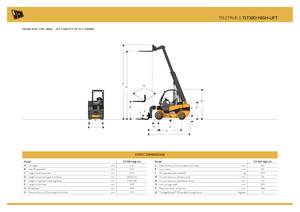 Teleskopické manipulátory JCB TLT30