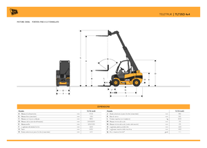 Teleskopické manipulátory JCB TLT35D