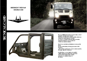 Komunální multifunkční naftová vozidla Bremach Trex 35.3/4