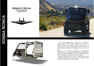 Komunální multifunkční naftová vozidla Bremach Trex 35.3/4