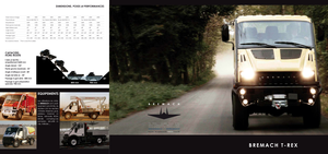 Komunální multifunkční naftová vozidla Bremach Trex 35.3/4
