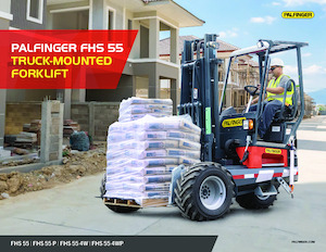 Závěsné dieselové vysokozdvižné vozíky Palfinger FHS 55 STD