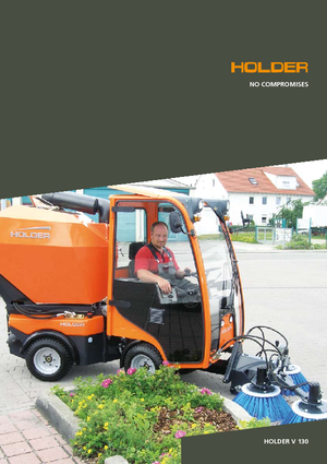 Komunální multifunkční naftová vozidla Holder V 130