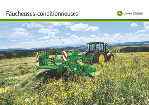 Tažené diskové žací lišty s kondicionérem John Deere 1365