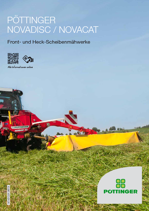 Čelní diskové žací lišty s kondicionérem Pöttinger NovaCat 351 Alpha Motion ED