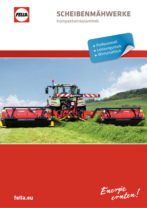 Tažené diskové žací lišty s kondicionérem Fella SM 3575 TRANS-RC