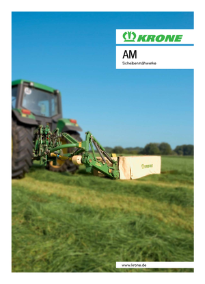 Zadní diskové žací lišty bez kondicionéru Krone AM 283 S