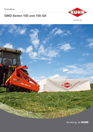 Zadní diskové žací lišty bez kondicionéru Kuhn GMD 700 GII