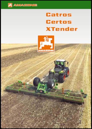 Diskové podmítače Amazone Catros XL 3003 