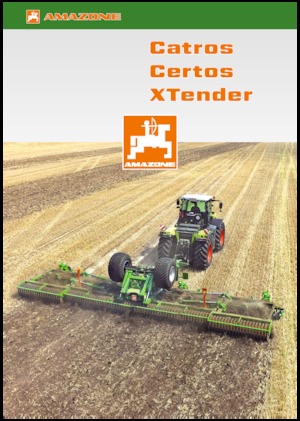 Diskové podmítače Amazone Catros XL 3003 