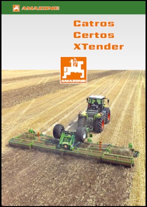 Diskové podmítače Amazone Catros XL 3003 