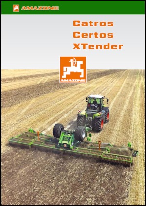 Diskové podmítače Amazone Catros XL 3003 