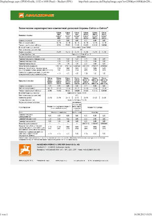 Diskové podmítače Amazone Catros* 6001-2 RW