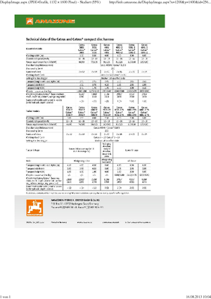 Diskové podmítače Amazone Catros* 6001-2 RW