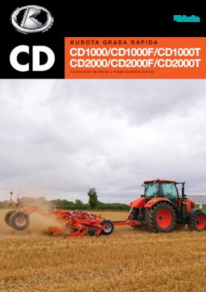 Diskové podmítače Kubota CD2500T