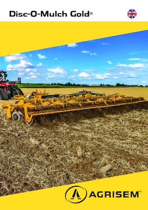 Diskové podmítače Agrisem Disc-O-Mulch Gold 12.00 extra