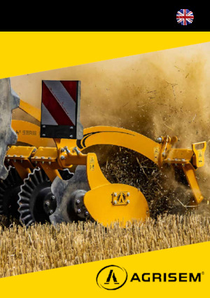 Diskové podmítače Agrisem Disc-O-Mulch R 5.00 