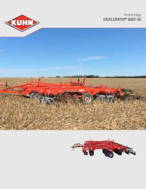 Diskové podmítače Kuhn Excelerator 8005-50