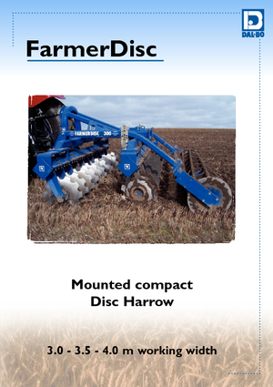 Diskové podmítače DAL-BO FarmerDisc 300