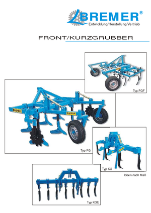 Diskové podmítače Bremer FGF 300