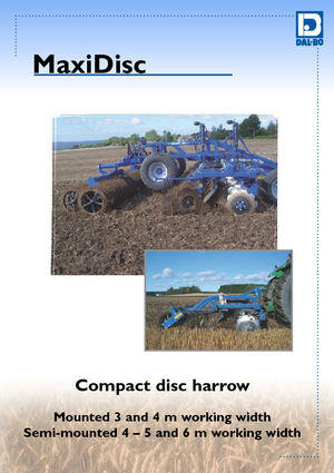 Diskové podmítače DAL-BO MaxiDisc 400