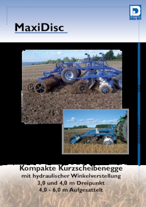 Diskové podmítače DAL-BO MaxiDisc 500