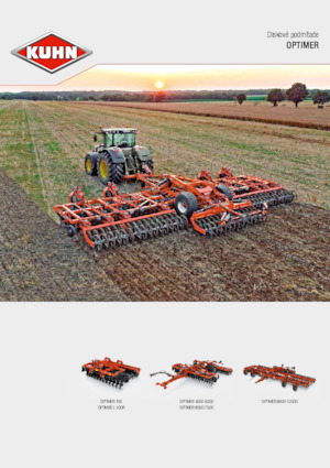 Diskové podmítače Kuhn Optimer L 350