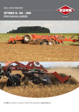 Diskové podmítače Kuhn Optimer XL 400