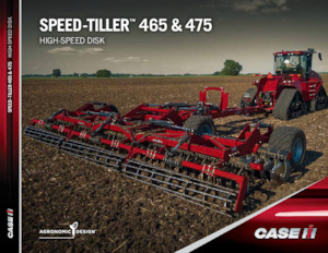 Diskové podmítače Case IH Speed-Tiller 465 8.2