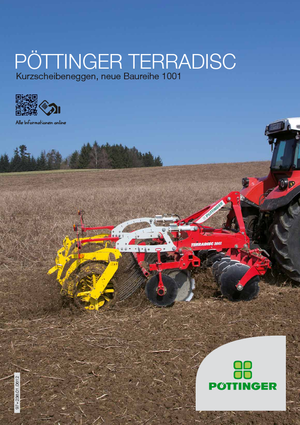 Diskové podmítače Pöttinger Terradisc 3001